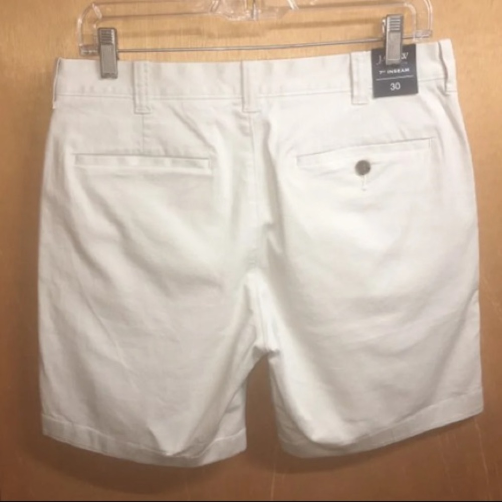 ❌SOLD J.Crew Mens Reade Flex Shorts Light Khaki Color 7 Inch Inseam 30